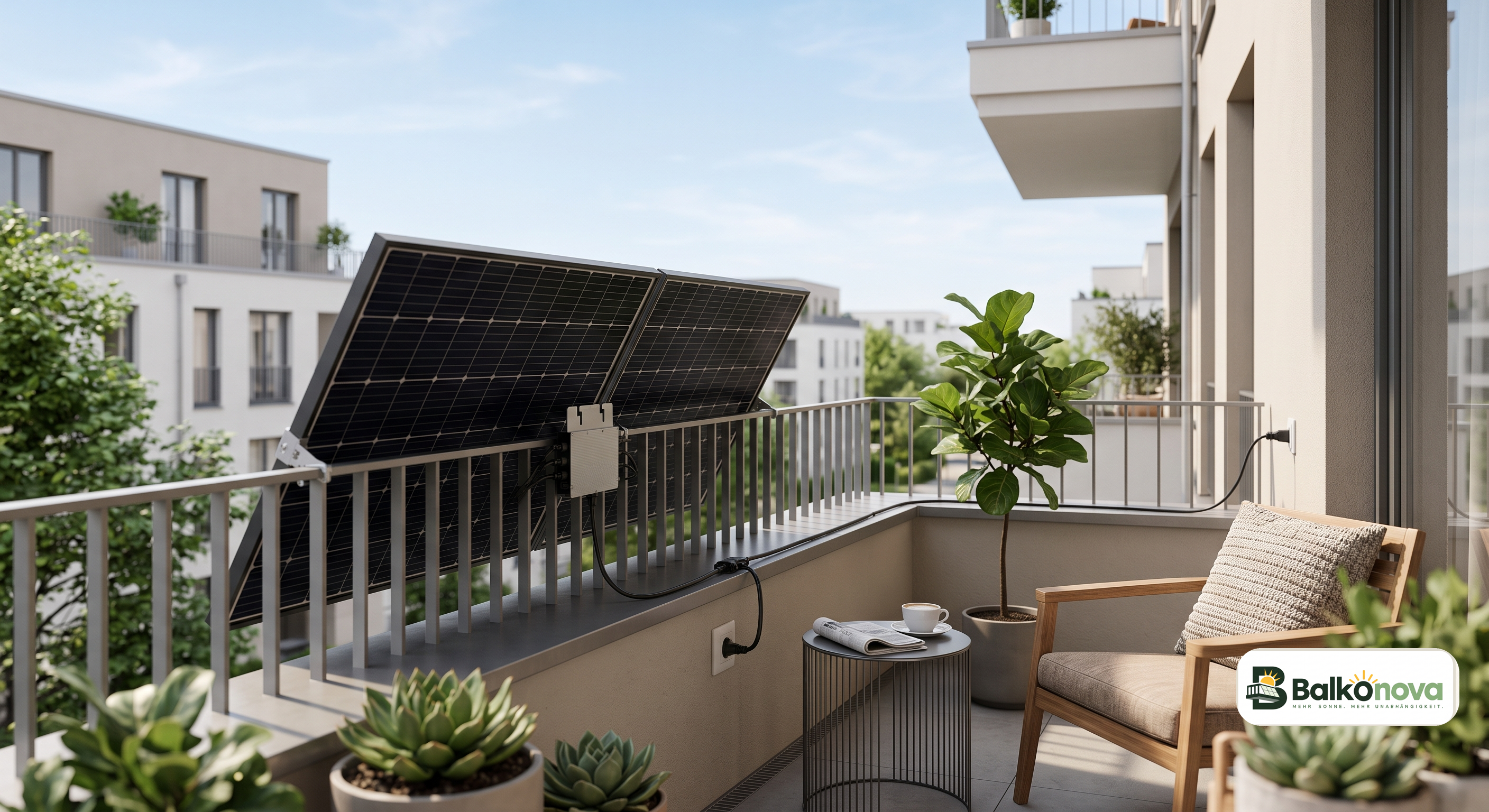 Balkonkraftwerk: Der Komplett-Ratgeber für Solarstrom vom Balkon — article header image